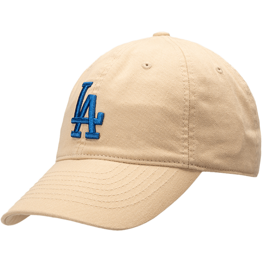 Official men's and women's hats, professional baseball base casual hats, baseball caps, sun hats, couples soft top baseball hats, birthday gifts, Los Angeles Dodgers/beige/66 One size F