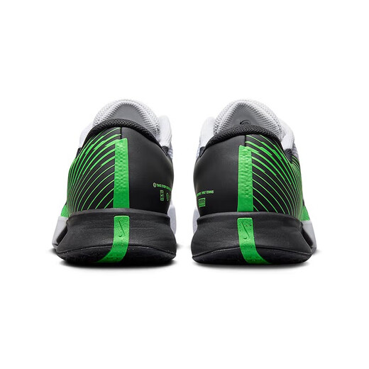 Nike Nike Tennisschuhe Herren Zoom Vapor Nadal Federer Professionelle Sneaker tragen resistente und nicht rutschende DR6191-105 Schwarzer und grüner Männer 44 28 cm