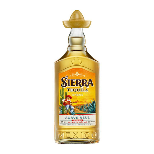 SIERRA幸运帽微酿龙舌兰tequila龙舌兰烈酒墨西哥 朋友聚会38%vol 幸运微酿龙舌兰 700mL 1瓶