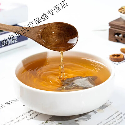 Peking Tongrentang Mulberry Chrysanthemen Zucker Tee Mulberry Blatt Chrysanthemen Burdock Wurzel Cassia Samen Grün Geld Willow Blatt grüner Zucker Teebeutel 1 Beutel (30 kleine Päckchen)