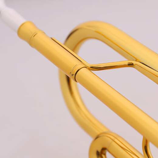 Jinbao Professional Trompete JBTR-050 Anfänger Spielstufe Kinder Erwachsener B-Roil Paint Gold Trompete Instrument