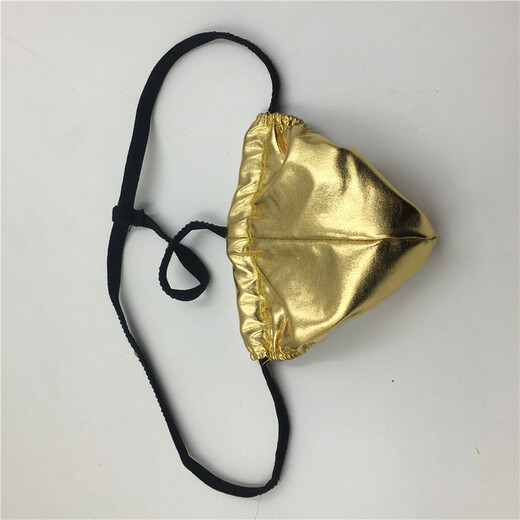 Private Shang Men's Underwear Sexy Ball T-Pants Gold Thongs Elastic Cord Men's Triangle Underwear One Size 170Jin Jin is equal to 0.5kg within