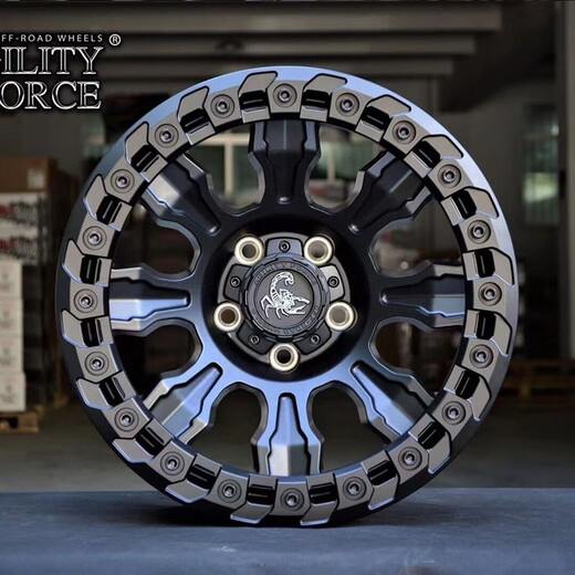
AGILITY FORCE OFF-ROA WHEELS POVOOFF WHEELS 18-inch tank 400 Patrol tank 500 Pajero Patrol Road Cruiser Prado Tantra A728B Asian Black External Anti-Detection 18-inch 8.5J
