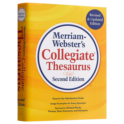 Série de dictionnaires de dictionnaire de vocabulaire Merriam Websters Dictionnaire de vocabulaire Merriam Websters Couramment utilisé Ouvrages de référence anglais originaux importés Dictionnaire anglais-anglais Dictionnaire Wei Xiaolu Merriam Websters University Étymologie