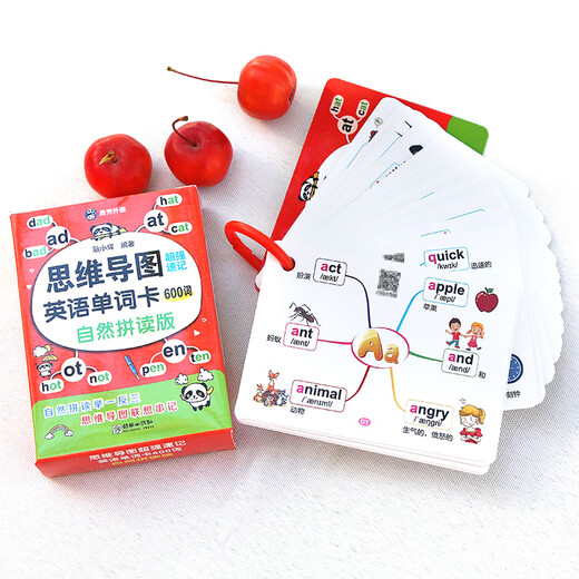 Mind map super shorthand English word card 600 words (natural spelling version)