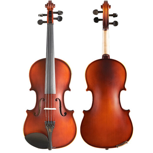 Finelegend Violin Erwachsene Kinder Anfänger Musikinstrument handgefertigtes Massivholzprofi Einführung Grade L3 1/2