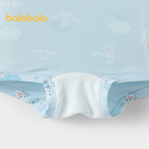 Balabala Jade Dog IP Ropa interior para niña, calzoncillos tipo bóxer, respetuosos con la piel, sin sujeción, paquete de dos PP, tono azul 00388, 2 piezas, 100