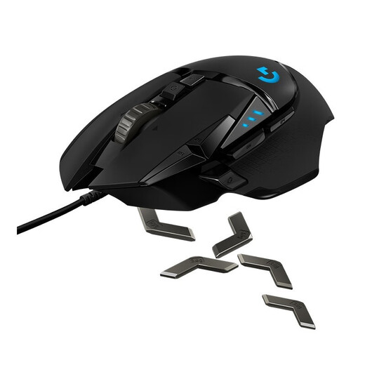 罗技（logitech）K845机械键盘有线游戏TTC台式外接 +G502 HERO主宰者有线鼠标RGB电竞游戏机械 K845黑色红轴 +G502 hero
