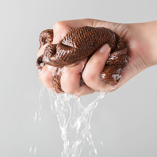 Jinghui Xichuang microfiber rag 25*25cm*5 brown housekeeping cleaning towels car washing and glass housekeeping rags