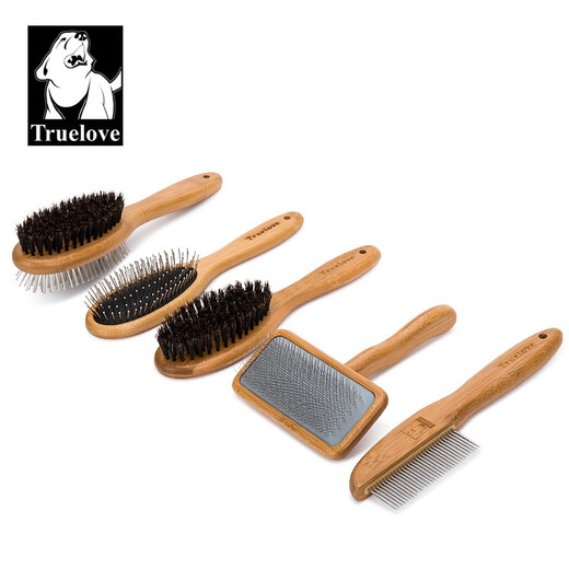 TRUELOVE Pet Comb Puppy Comb Cat Artifact Cat Supplies Needle Comb Bichon Pomeranian Teddy Long Haired Dog Color as Pictured See Description