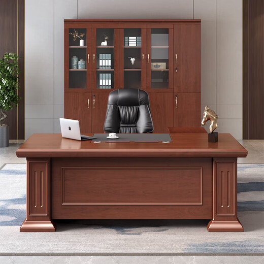 Semphia new Chinese style boss desk desk office manager desk simple high-end elegant desk