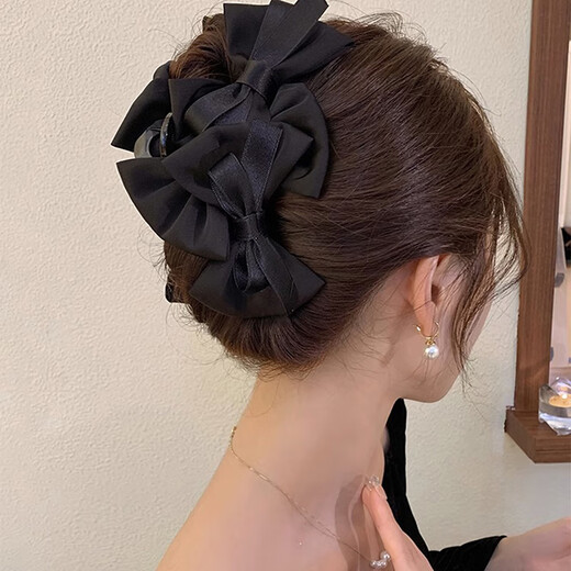 Chimera (CHIMERA) bow hair catch elegant back head hair catch hair clip hair accessories headdress girl birthday gift