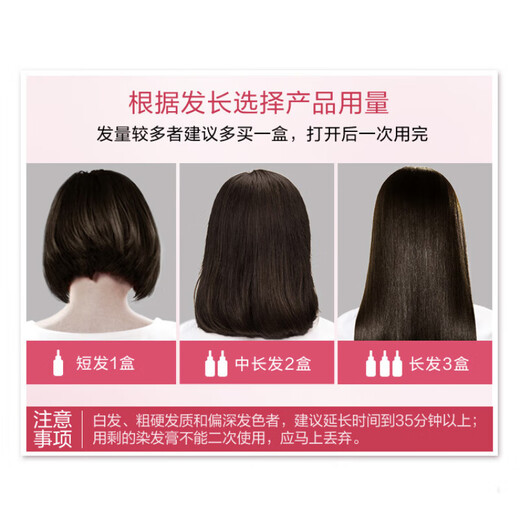 L'Oreal Zhuoyun Cream Hair Care and Hair Dye Cream #4.45 (Red Copper Brown) (Non-harming hair dye hair dye, whitening cover)