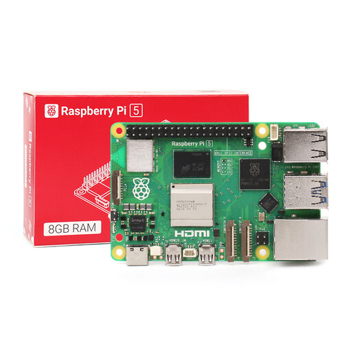 MAKEROBO树莓派5 传感器开发套件 Raspberry Pi4B 8GB linux开发板Python编程 树莓派4B E套餐:AI智能视觉套件 树莓派5【2G】