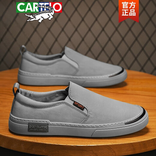 Zapatos de lona de cartelo zapatos para hombres en verano para hombres zapatos de mesa casuales zapatos de tela suave suave tela negro 40 40