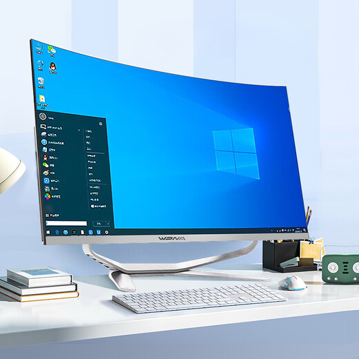 WPNA 32英寸曲面大屏一体机电脑家用办公商务设计直播游戏台式整机 32英寸曲面大屏 配置三：酷睿i7-4770 16G 512G