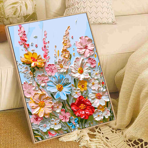 Customized Sijin DIY Digitalölmalerei mit Farb Acryl handgemaltem High-End-Ölgemälden Wohnzimmer Dekoration Hängende Malerei