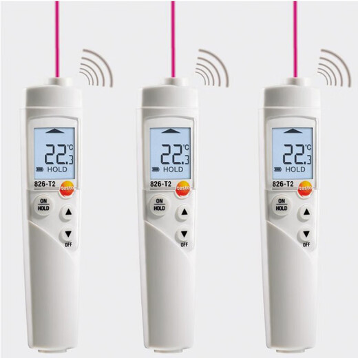 Detu 826T2/T4 Termómetro infrarrojo de alimentos Termómetro infrarrojo Termómetro de punción Contacto 826-T2 Termómetro alimentario