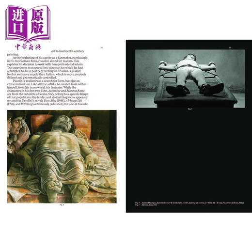 预售 Pasolini In Chiaroscuro 进口艺术 帕索里尼的明暗对比
