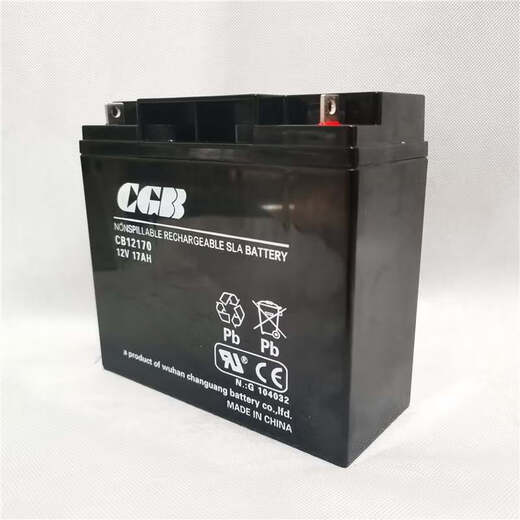 CGB武汉CGB长光蓄电池CB12170厂家直销12V17AH消防主机 安防应急电源 CB12170