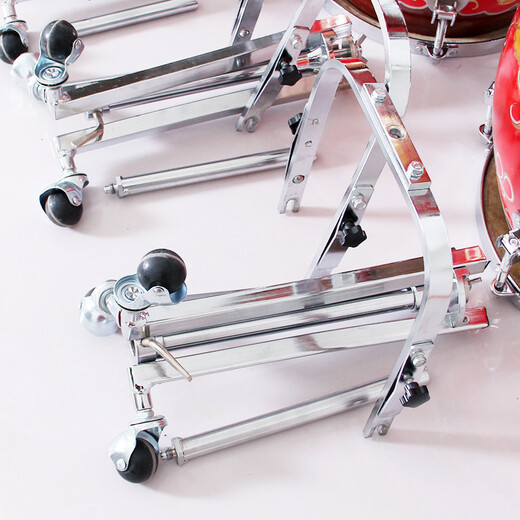 
FLOFAIR Percussion Orchestra Tinto drum Red Painted National Five Tones Pai Drum School Orchestra Pai Drum Tang Drum 3# Drum