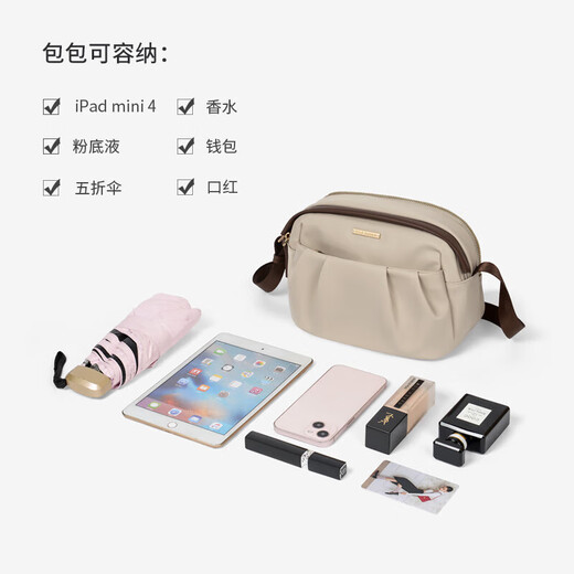 高尔夫（GOLF）斜挎包女休闲单肩包百搭包包女包防泼水手机包小包生日礼物女