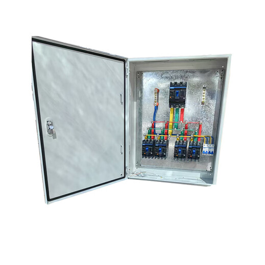 Customized complete set of distribution box three-phase four-wire power box household distribution box strong wiring box control