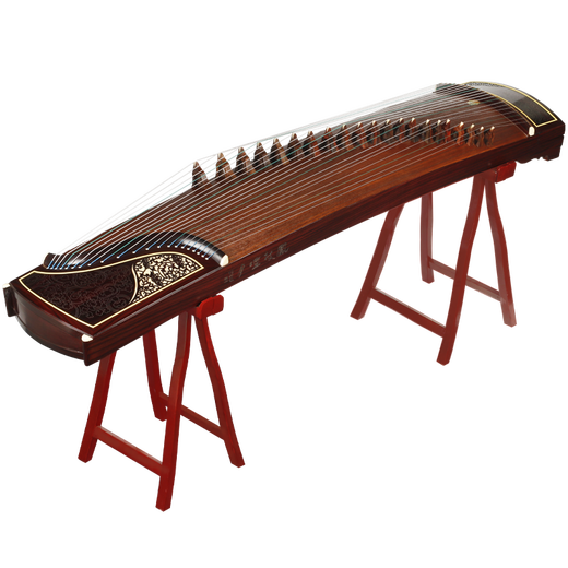 Dunhuang brand guzheng 698 series adult high-end performance rated Guzheng Shanghai National Musical Instruments Factory 1 698 JM Flowers Like a Dream