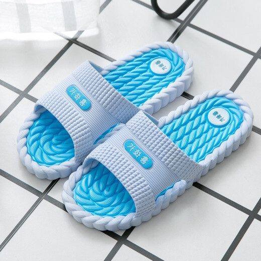 Aowan-Sandalen für Frauen, Männer, Sommermassage für Innenpaare zu Hause, ein Paar nicht rutsches Badezimmerbad für Frauen, Baolan (9859) 42 (42-43)