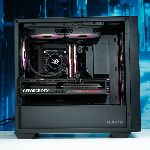 ASUS ROG Gamer Nation AMD Family Bucket Ryzen R7 7800X3D/ASUS RTX5070Ti-O16G New E-Sports Host AI Smart DIY Assembly Machine Desktop Host Configuration 2 R7 7800X3D+RTX5060Ti