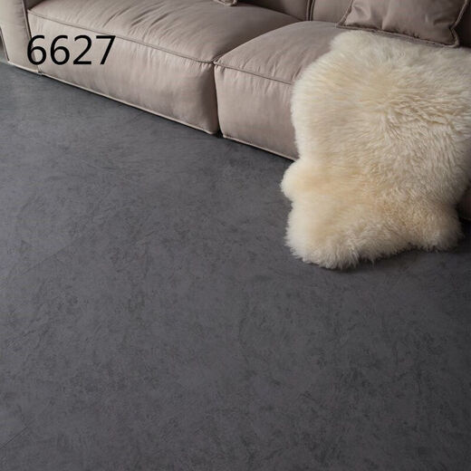 Vinoya Miethaus Internet Berühmtheit Renovierung und Renovierung PVC Selbstklebende Bodenfliesen verdickte Marmorins Schlafzimmer-Resistente Plastikpolster 6628 Steinmuster ein Stück 60*60 cm