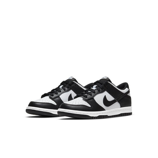 Nike (NIKE) [Good Product Recommendation] Official Dunk Low Ship Store Men's Shoes Women's Shoes Low Top Men's Sports and Leisure Skateboard Shoes CW1590-100 [Panda Black and White] 40