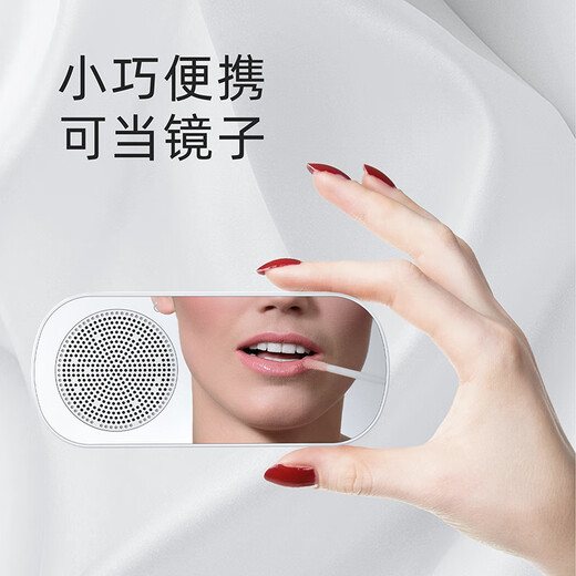 仟礼源创意实用小礼品定制logo公司团建开业店庆促销活动伴手礼年会员工福利纪念奖品送客户礼物蓝牙音箱 Z7【黑色】蓝牙闹钟音箱