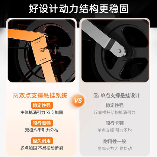 Lijiujia (lijiujia) Zhuifeng mini dynamic bicycle home intelligent self-generating fitness equipment indoor bicycle game racing