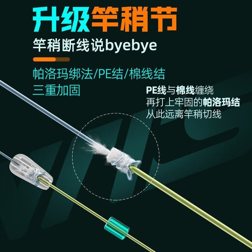 威拓森高端竞技隐形线组成品主线组全套鱼线主线绑好黑坑大物线组 4.5m超强拉力【3卷装】 1.5号