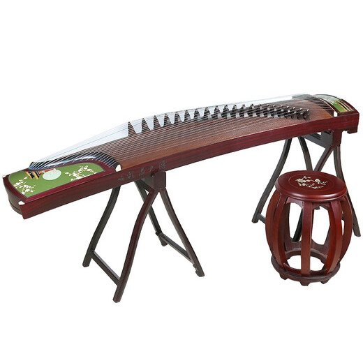 
Dunhuang Brand Guzheng 698 Series Broadleaf Yellow Sandalwood Performance Guzheng Shanghai National Musical Instrument Factory No. 20698P Changting Fangfei (full set of accessories)