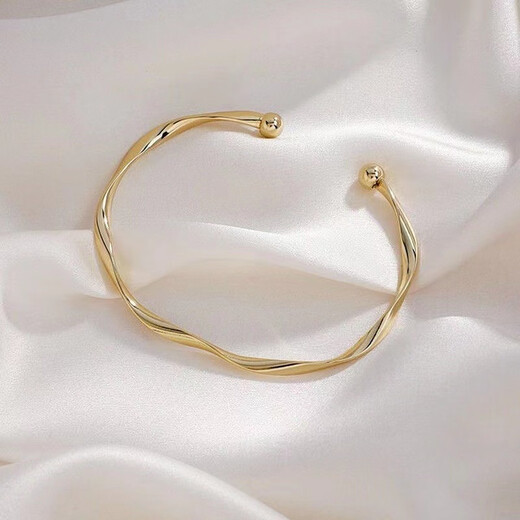 Mobius ring on the runaway princess bow bell bracelet women's opening adjustable best friend bracelet temperament jewelry M1479 double ring blessing bracelet 1 package