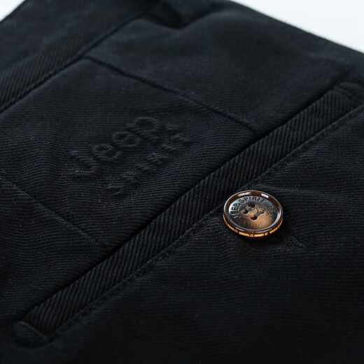 Jeep Spirit Jeep Pantalones de hombres casuales Comerciales directamente sueltos Pantalones simples de molienda de otoño e invierno Pantalones de hombres gruesos CA878L Tamaño azul oscuro 31