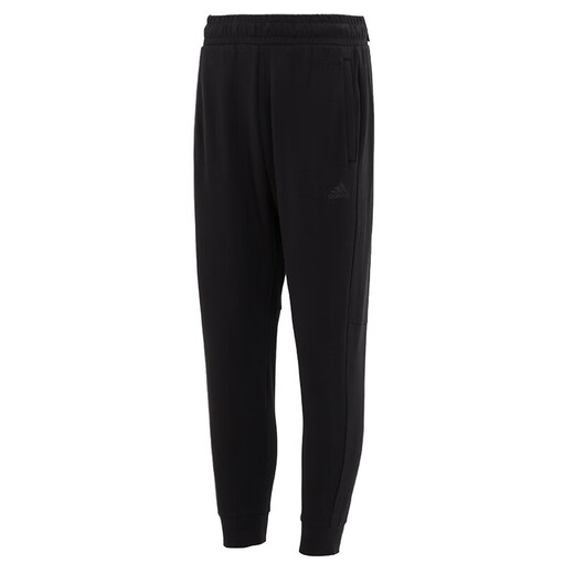 Adidas (Adidas) Jogginghose Herrenhosen Frühling und Herbst Neue lässige Hose, die atmungsaktive kleine Füße Hosen Hose IQ1381 IQ1381 Black S gestrickt
