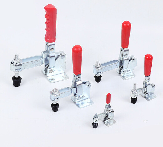 
XMSJ vertical fast fixture workpiece fixing compactor 101D12130 welding tool clamp mechanical fixture 12130 galvanized iron material 2 pieces