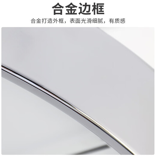 Hense Modern Simple Metal Table Clock Desktop Ornament Clock Living Room Bedroom Fashion Quartz Clock HD8098 Electroplated Silver + Black Marble Base