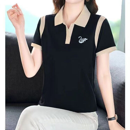 
Qiange Guangzhou Puning brand shirt women picking up the tail single big brand cutting label and removing cabinets in summer high-end versatile simple Po purple 6623 L (recommended 95-110 Jin [Jin equals 0.5 kg])