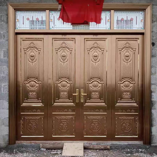 JRB Jiaruibao stainless steel door rural self-built house four-open door four-door entry into the villa living room 304 anti-theft door four-open door style 12