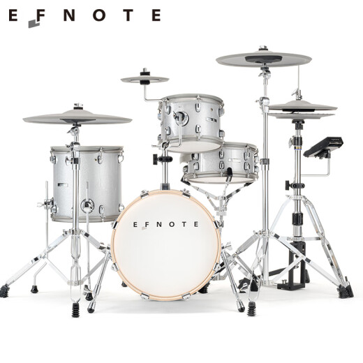 Efnote5 Tambor electrónico, batería eléctrica, cara de tambor de malla para el rendimiento de conciertos al aire libre, rendimiento de la etapa profesional del hogar, tambor eléctrico Efnote5 Avanzado Set + Bold Bag