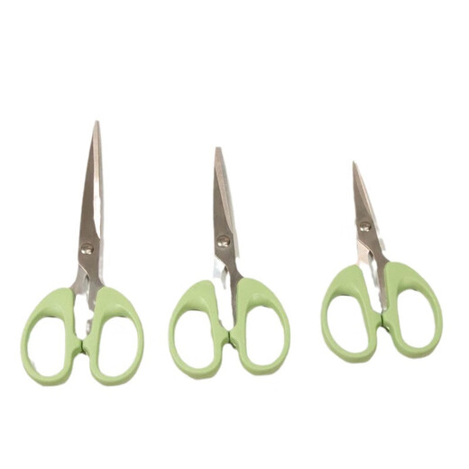 Xiaohongshu's same style ins style mint green handmade small scissors student girl heart simple and sharp green medium size other