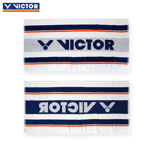 Victor Victor Badminton Sporttuch reines Baumwoll-Fitness-Schweiß-Absorbierschweiß Schweiß trockener Schweißwischwischwischwischweiche und hautfreundliche TW9201 TW167/A Weiß