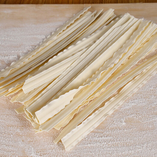 Comida amigable con las personas, 5 bolsas consecutivas de fideos originales con fideos secos con comida duradera, fideos anchos con fideos 1350g