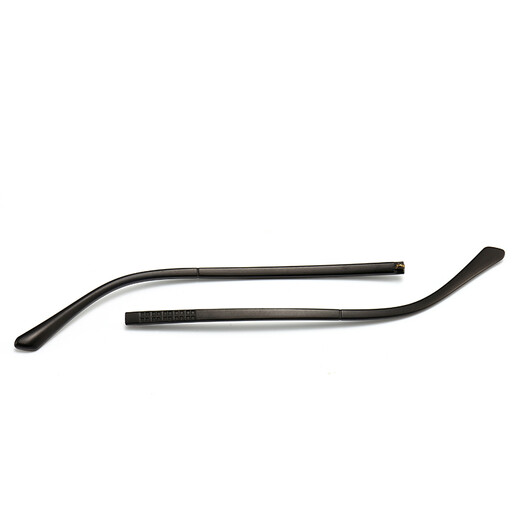 Gläser Beine flach geschnittene Gläser Beine Zubehör Ein Paar universelle Gläser Beine flache Zähne Gläser Beine Abdeckung Brillen Accessoires Gläser Füße 1203 Beine Breite 3,5 mm Eins Tempel Paar Paar
