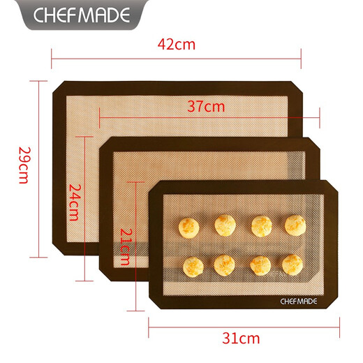 Lernen zum Kochen des Knetenpads Silikonpolsterglasfaser, die nicht zu sauber zu reinigen, hochtemperaturfest, desinfizierbare, mehrspezifische Silikonpolster Nr. 5 Silikonpad-WK9858