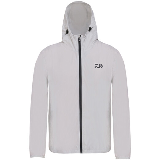 DAIWA Dayiwa 21 New Style DE-5604-5605 CS Men's Hooded Zipper Long Sleeve Graphene Jacket Skin Jacket Thin Fishing Suit DE-5605CS Blue XL